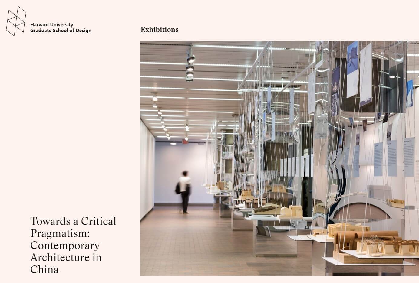 Harvard GSD-Toward a Critical Pragmatism: Contemporary Architecture in China